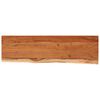 vidaXL Bor&eth;plata 120x40x2,5cm R&eacute;tthyrnd Gegnheil Akas&iacute;a N&aacute;tt&uacute;rul. Br&uacute;n