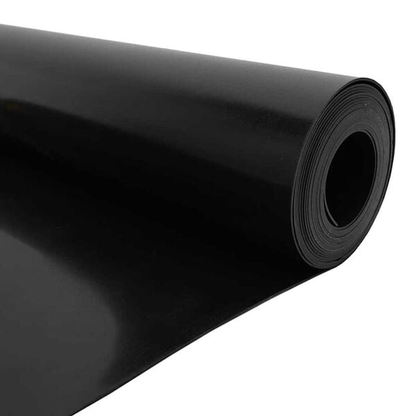 vidaXL Rótarvörn Svartur 0.7 x 10 m HDPE