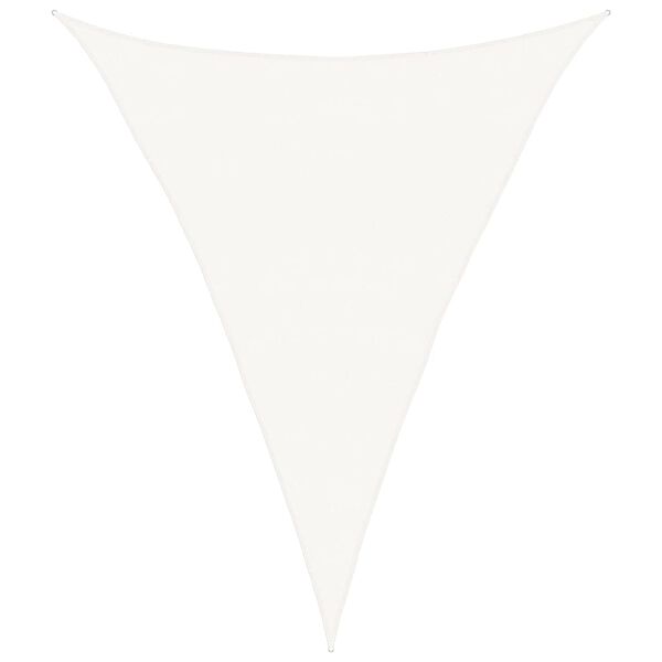 vidaXL Skyggnid&uacute;kur Segl 160 g/m&sup2; Hv&iacute;tur 5x7x7 m HDPE