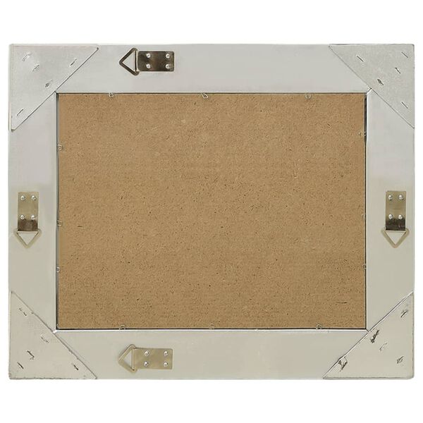 vidaXL Veggspegill Barokkst&iacute;ll 50x40 cm Silfur