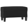 vidaXL Bekkur Svart 70x35x41 cm Gervile&eth;ur