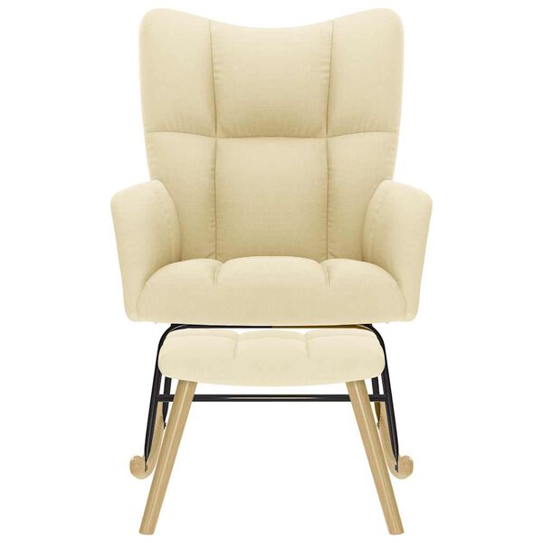 vidaXL ruggust&oacute;ll me&eth; f&oacute;tskammskremi