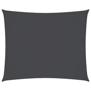 vidaXL S&oacute;lskyggni S&oacute;lsegl Oxfordd&uacute;kur R&eacute;tthyrnt 3,5x4,5 m Reykgr&aacute;tt