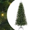 vidaXL Gervi j&oacute;latr&eacute; me&eth; 300 LED me&eth; standi Gr&aelig;nn 240 cm PE og PVC