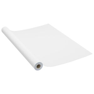 vidaXL Sj&aacute;lfl&iacute;mandi H&uacute;sgagnafilma Hv&iacute;t 500 x 90 cm PVC