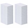vidaXL Efnish&aacute;&eth; hundap&uacute;&eth;i 100 pcs Svartur og Hv&iacute;tt 90 x 60 cm