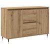 vidaXL Vi&eth;beinteyfla Artisan Eik 101,5 x 35 x 70 cm Samsettur vi&eth;ur
