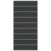 vidaXL Botnplata fyrir sundlaug Svartur 999 x 500 x 0,1 cm &Oacute;ofin efni