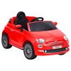 vidaXL Barnarafb&iacute;ll Fiat 500 Rau&eth;ur