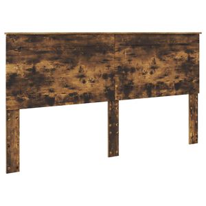 vidaXL H&ouml;f&eth;agafl Reyktur Eik Verkefnavi&eth;ur