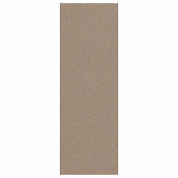 vidaXL Dyramotta Beige og svartur 120 x 350 cm Polypropylene og vinyl