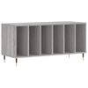 vidaXL Pl&ouml;tusk&aacute;pur Gr&aacute;ir Sonoma Eik 100x38x48 cm Samsettur Vi&eth;ur