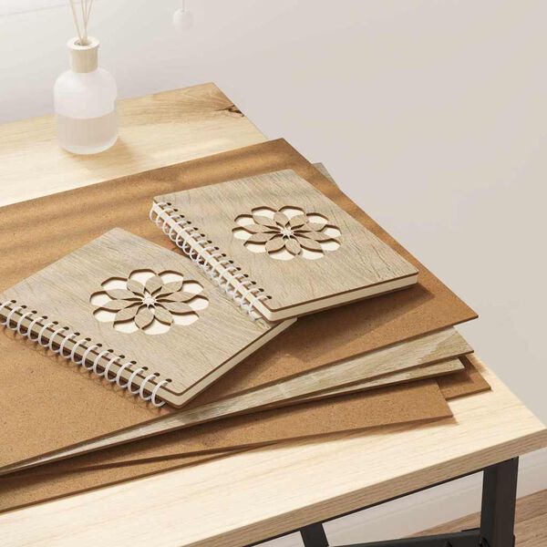 vidaXL Skreyting spj&ouml;ld 12 pcs Sonoma Eik 30 x 42 x 0.27 cm