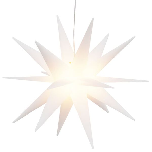 vidaXL J&oacute;lalj&oacute;s me&eth; LED Samanbrj&oacute;tanlegu Hv&iacute;tu 43 cm