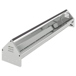 vidaXL F&oacute;&eth;rari fyrir kj&uacute;klinga Silfur 108 x 20,5 x 20 cm