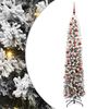 vidaXL Gervi j&oacute;latr&eacute; me&eth; 300 LED Gr&aelig;nn 180 cm PVC, st&aacute;l og plast
