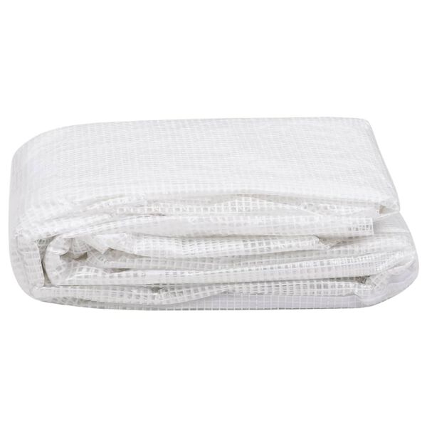 vidaXL Útskiptanleg Yfirbreiðsla fyrir Gróðurhús (27 m²) 3x9x2 m Glær