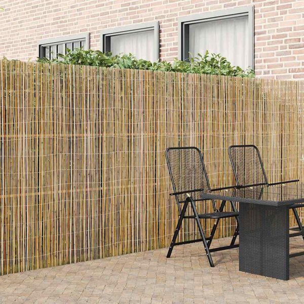 vidaXL Bambusgir&eth;ing N&aacute;tt&uacute;rulegur 300 x 180 cm bamboo