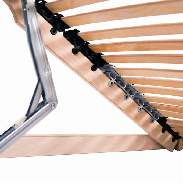 vidaXL Rimlabotn Br&uacute;nn 140 x 190 cm Hrein beyki