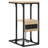 vidaXL Noat&ouml;flu sk&aacute;pur Sonoma eikarlitur 41.5 x 26 x 60.5 cm