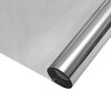 vidaXL St&ouml;&eth;ug speglandi s&oacute;lgluggafilm Silfur 45 x 2000 cm PVC