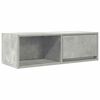 vidaXL Sj&oacute;nvarpssk&aacute;pur Steypugr&aacute;tt 80x31x25,5 cm Samsettur Vi&eth;ur