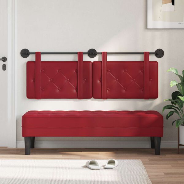 vidaXL Hengisk&aacute;li Vegghengt V&iacute;nrau&eth;ur 150 x 55 x 5 cm Gervile&eth;ur