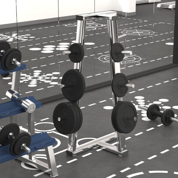 vidaXL &THORN;yngdarplata 40 kg Steypuj&aacute;rn