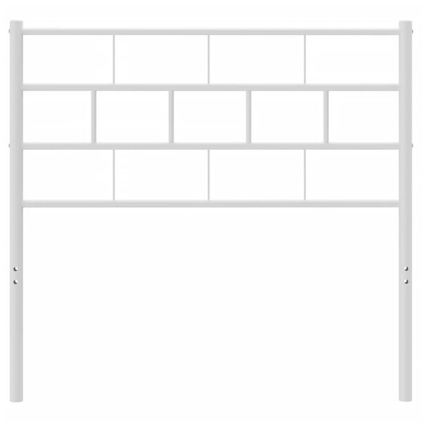 vidaXL Skiptanlegt R&uacute;mgafl &uacute;r M&aacute;lmi Hv&iacute;tur 75 cm