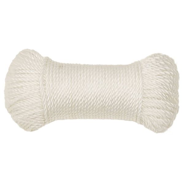 vidaXL B&aacute;tareipi Hv&iacute;tt 6 mm 50 m P&oacute;l&yacute;pr&oacute;p&yacute;len