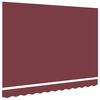 vidaXL Varmaskiptaefni fyrir skyggni burgundy 350 x 200 cm Strigi