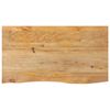 vidaXL Bor&eth;plata me&eth; N&aacute;tt&uacute;rulegum Br&uacute;num 120x60x2,5 cm Mang&oacute;vi&eth;ur