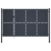 vidaXL Gar&eth;hli&eth; &uacute;r St&aacute;li 350x200 cm antras&iacute;t