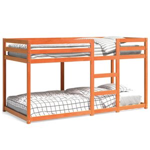 vidaXL Koja &aacute;n D&yacute;nu Vaxbr&uacute;n 90x200 cm Gegnheil Fura