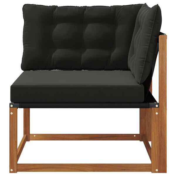 vidaXL &Uacute;ti Hornsofa Hrein akas&iacute;utr&eacute; N&aacute;tt&uacute;rulegur