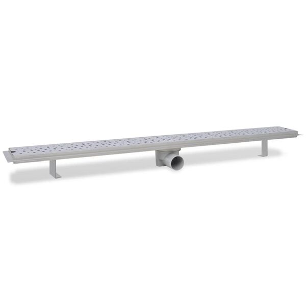 vidaXL L&iacute;nulegt Sturtufr&aacute;rennsli S&aacute;puk&uacute;lur 1030x140 mm Ry&eth;fr&iacute;tt St&aacute;l