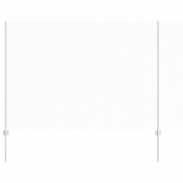 vidaXL Gir&eth;ing me&eth; p&oacute;st Silfur 1,5 x 25 m St&aacute;l