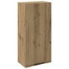 vidaXL Vegghengdur ba&eth;herbergissk&aacute;pur Artisan Oak 32x20x67 cm