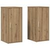 vidaXL sk&oacute;sk&aacute;par 2 stk Artisan Oak 32x35x70 cm Hanna&eth;ur vi&eth;ur