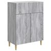 vidaXL Vi&eth;beinteyfla Gr&aacute;r Sonoma eikarlitur 66 x 34,5 x 90 cm