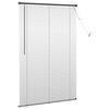vidaXL Venes&iacute;skur blindur Stillanlegur Silfur gr&aacute;tt 150 x 70 cm PVC