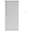 vidaXL Venet&iacute;sk blindi Silfur 130 x 60 cm &Aacute;l