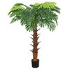vidaXL Gervi Cycas P&aacute;lmi me&eth; Bl&oacute;mapotti 160 cm Gr&aelig;nt