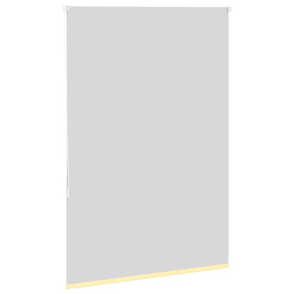 vidaXL R&uacute;llugard&iacute;nur Myrkvun Gulur 115x150 cm Efni Breidd 110,7 cm