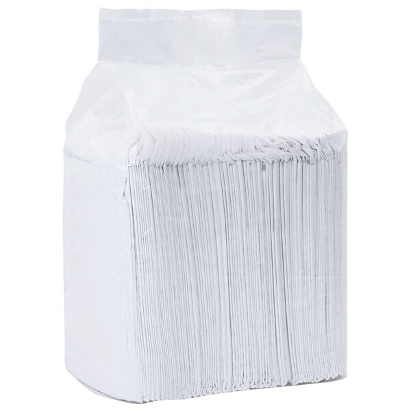 vidaXL Efnish&aacute;&eth; hundap&uacute;&eth;i 50 pcs Svartur og Hv&iacute;tt 90 x 60 cm