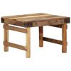 vidaXL S&oacute;fabor&eth; Br&uacute;nn 60 x 55 x 40 cm Solid endurheimt tr&eacute;