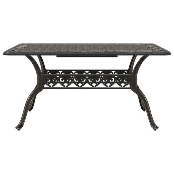 vidaXL 5 Hluta Gar&eth;sett Bronslita&eth; Steypt &Aacute;l