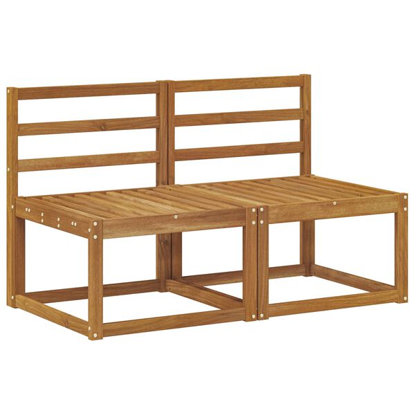 vidaXL 2 Stykki &Uacute;tis&oacute;fi &iacute; mi&eth;junni Hrein akas&iacute;utr&eacute; N&aacute;tt&uacute;rulegur