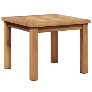 vidaXL S&oacute;fabor&eth; Br&uacute;nn 45 x 45 x 36 cm Solid teak vi&eth;ur