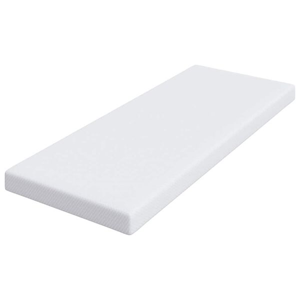 vidaXL Dýnupúðar Hvítt 70 x 200 cm 100% pólýester jacquard efni